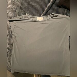 Elegant Gray Women's Blouse